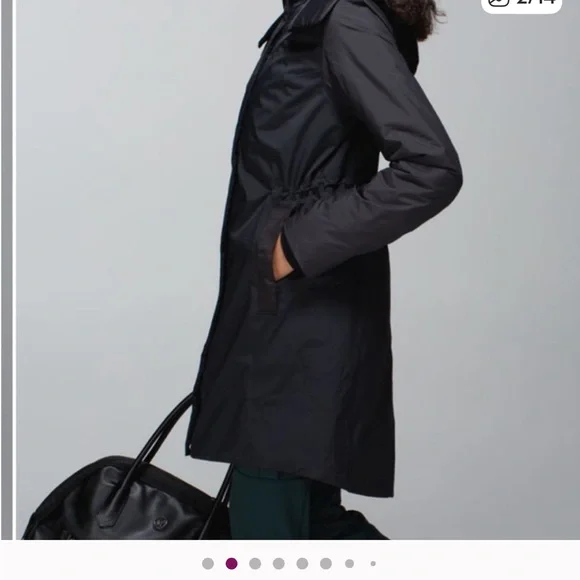 Lululemon Athletica Black Ski Jacket - Picture 10 of 12